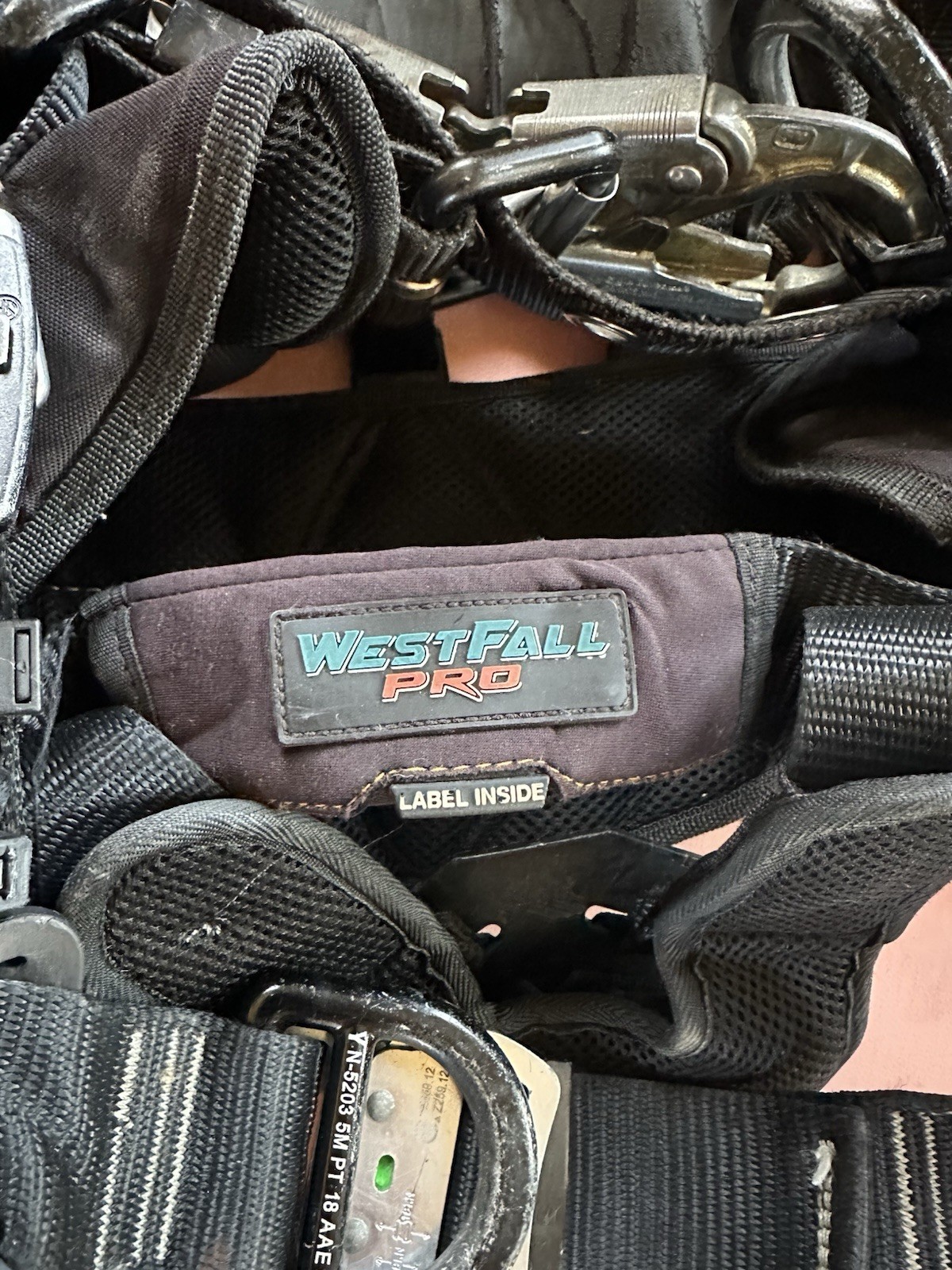 Climbing Harness And Positioner Set. Safety Lanyards Available As Well!