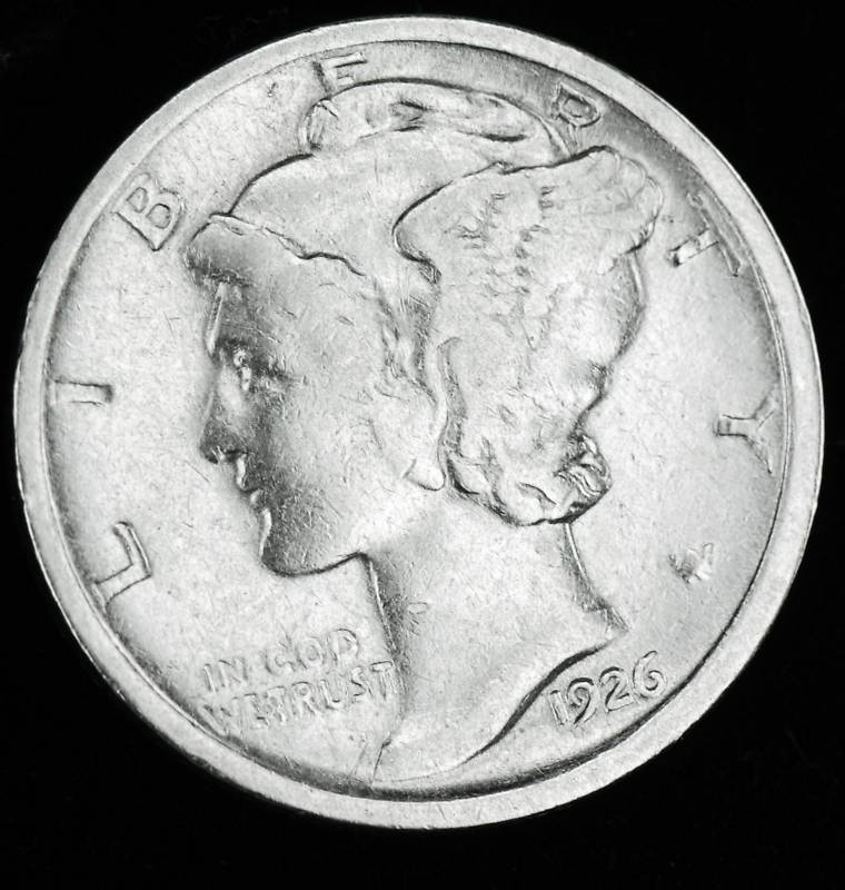 1926-d Mercury Dime.    High Grade  (Inventory A)