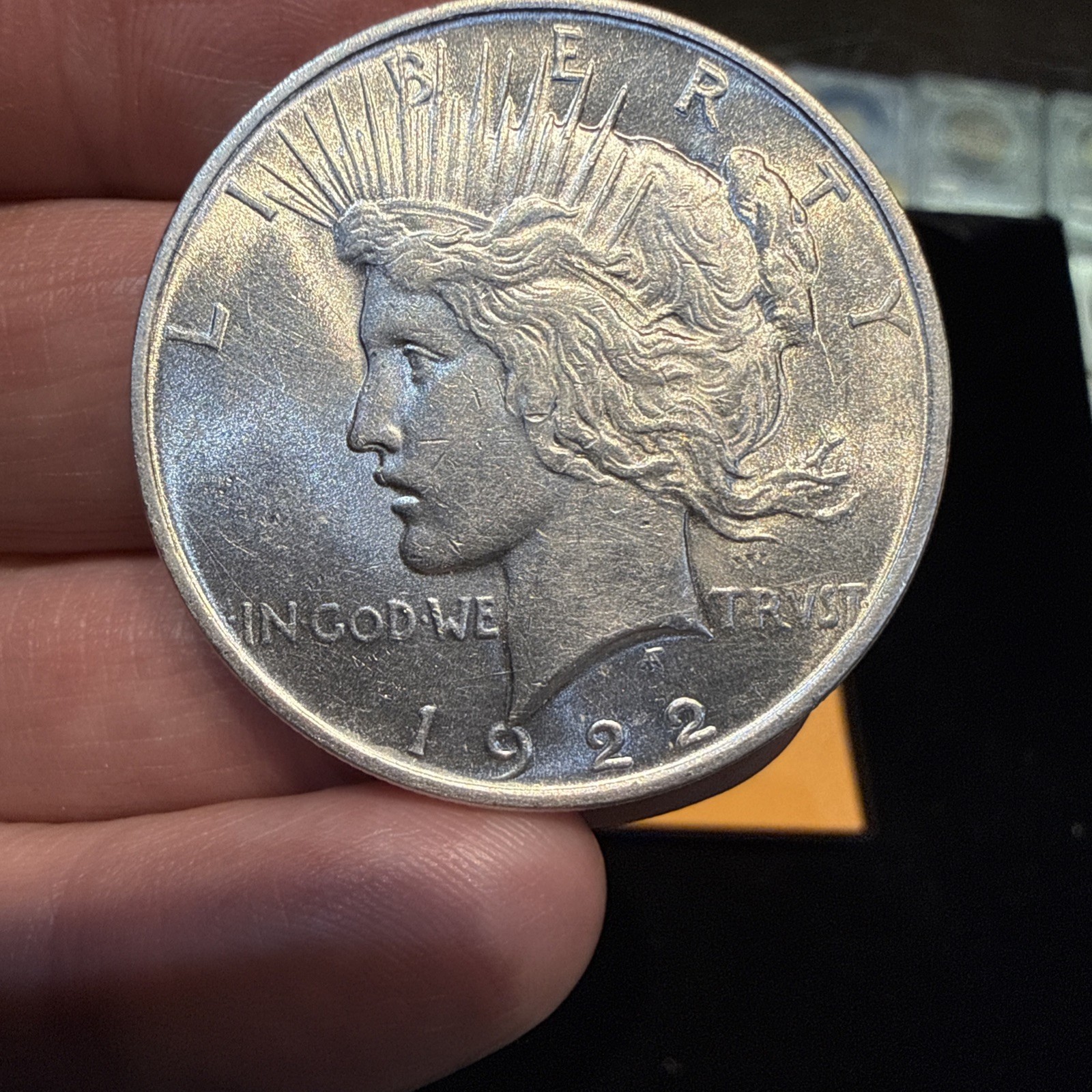Lot Of 5 Peace Dollars