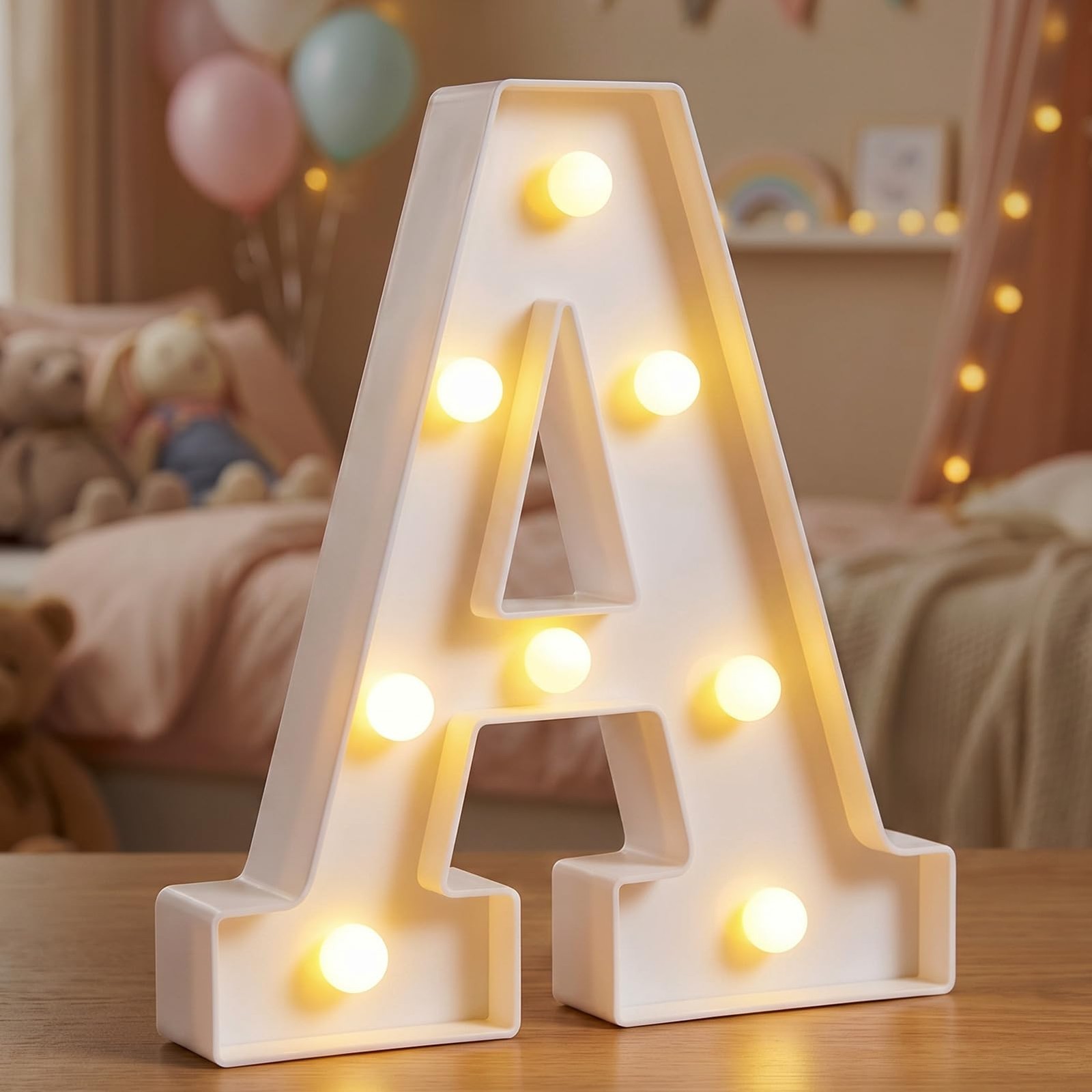 Small Led Marquee Letters, Light Up Letters, 8.58 Inch Led Letter Lights, Bat...