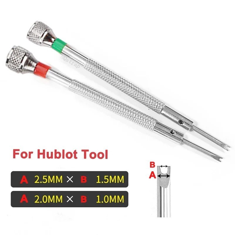 U Shaped Screwdriver 2.0mm 2.5mm Watch Repair Tool Steel H Screw Driver Kit