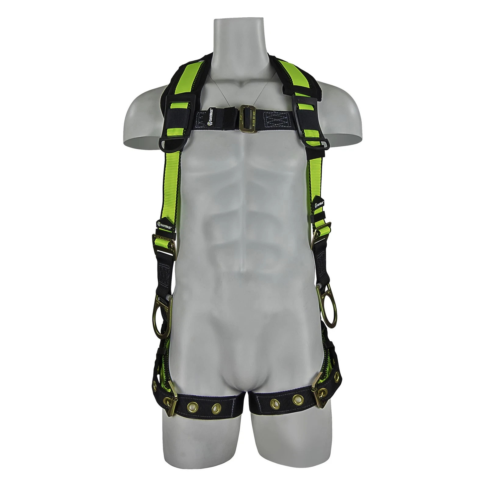 NEW SafeWaze FS285-L/XL Pro Full Body Safety Harness L/XL 3 D-Ring Vest