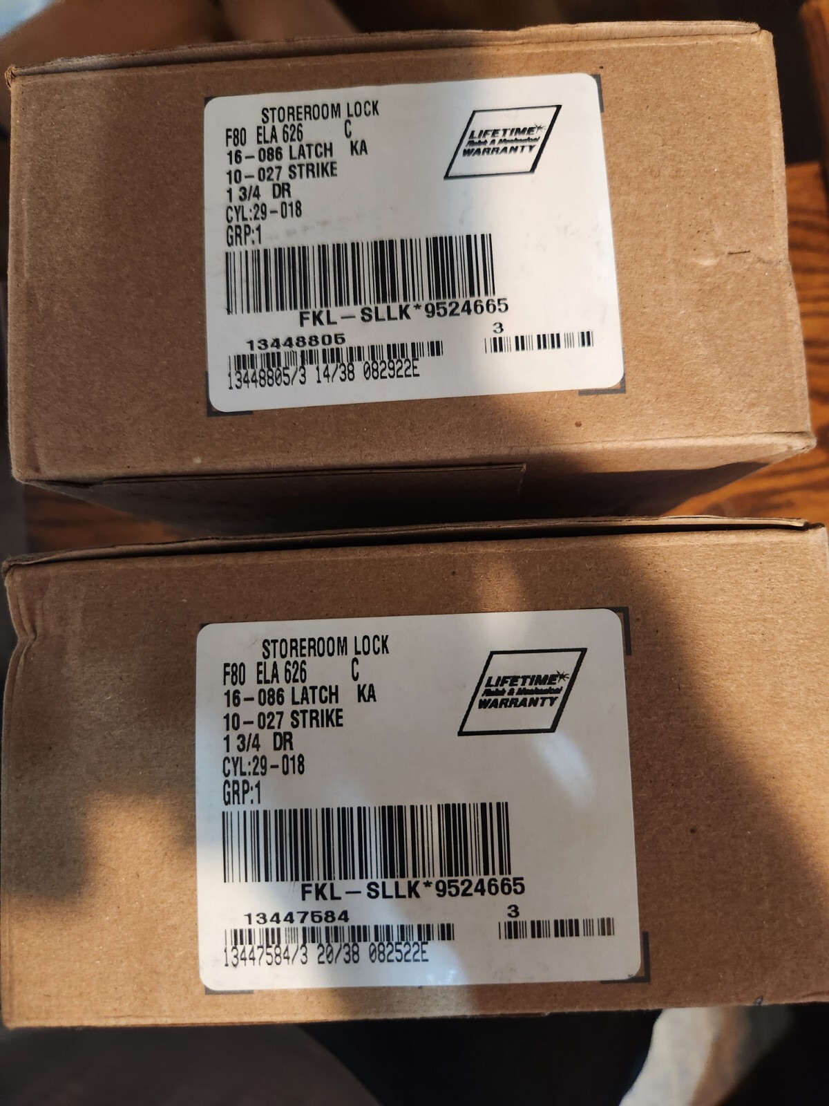 1 Schlage f80 ela 626 storeroom lock Locksmith