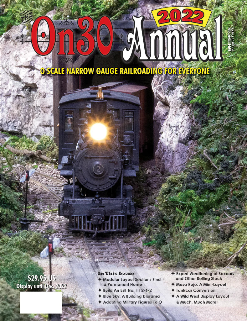 White River Productions ON22 2022 On30 Annual Soft Cover Book
