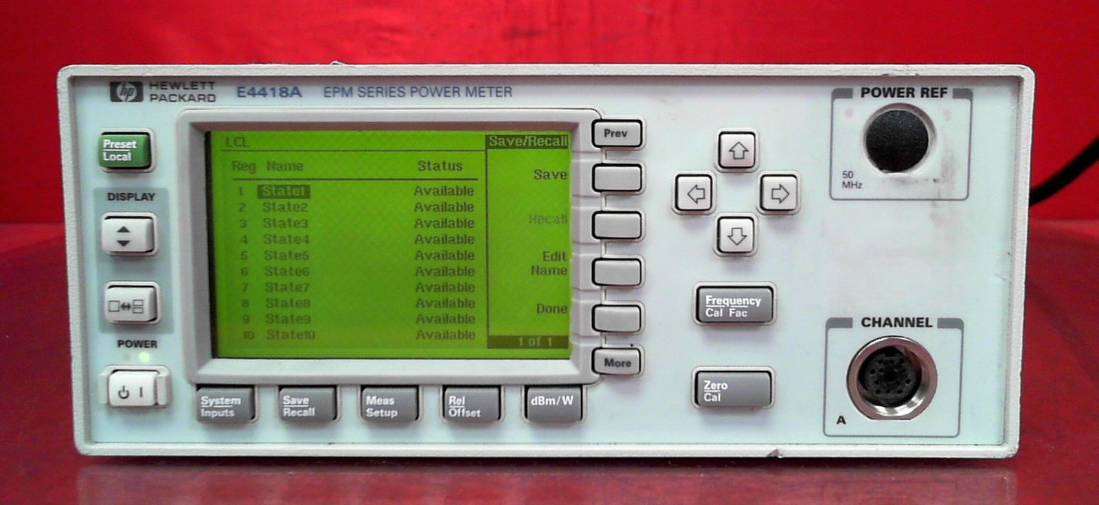 Agilent/Keysight E4418A Single Channel Programmable Power Meter US38261331