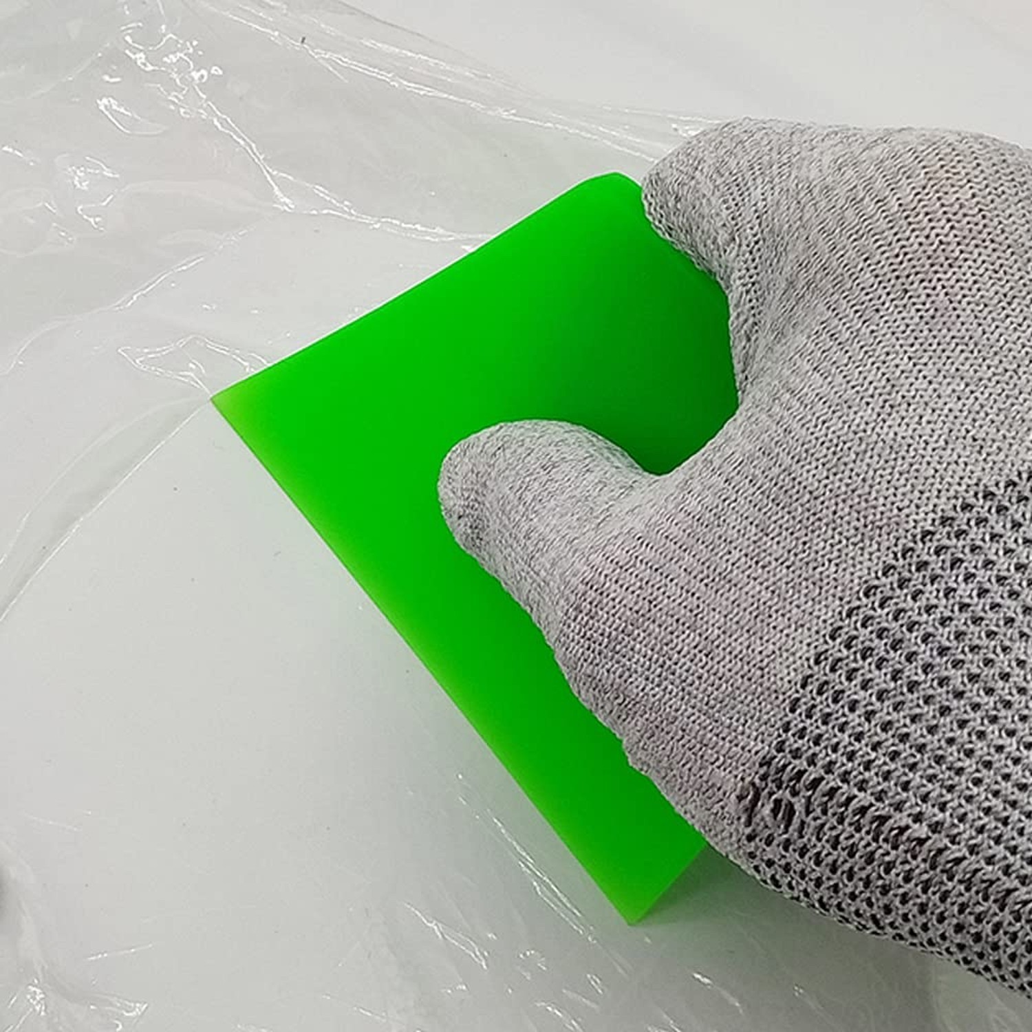 PPF Squeegee Anti-Scratch Soft TPU Vinyl Small Tint Scraper Water Blade for P...