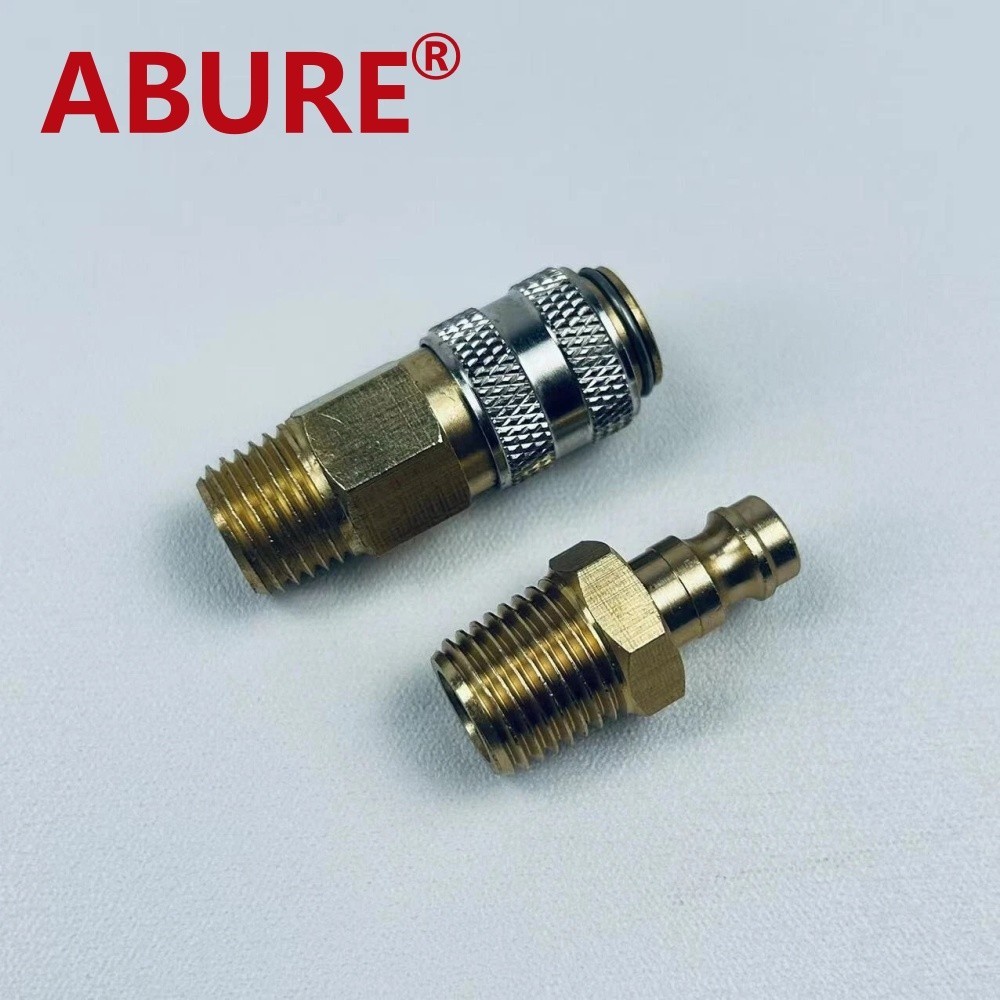 Aftermarket 1 set air line COUPLER 117509 & 117510 fits Fusion Air Purge AP Gun