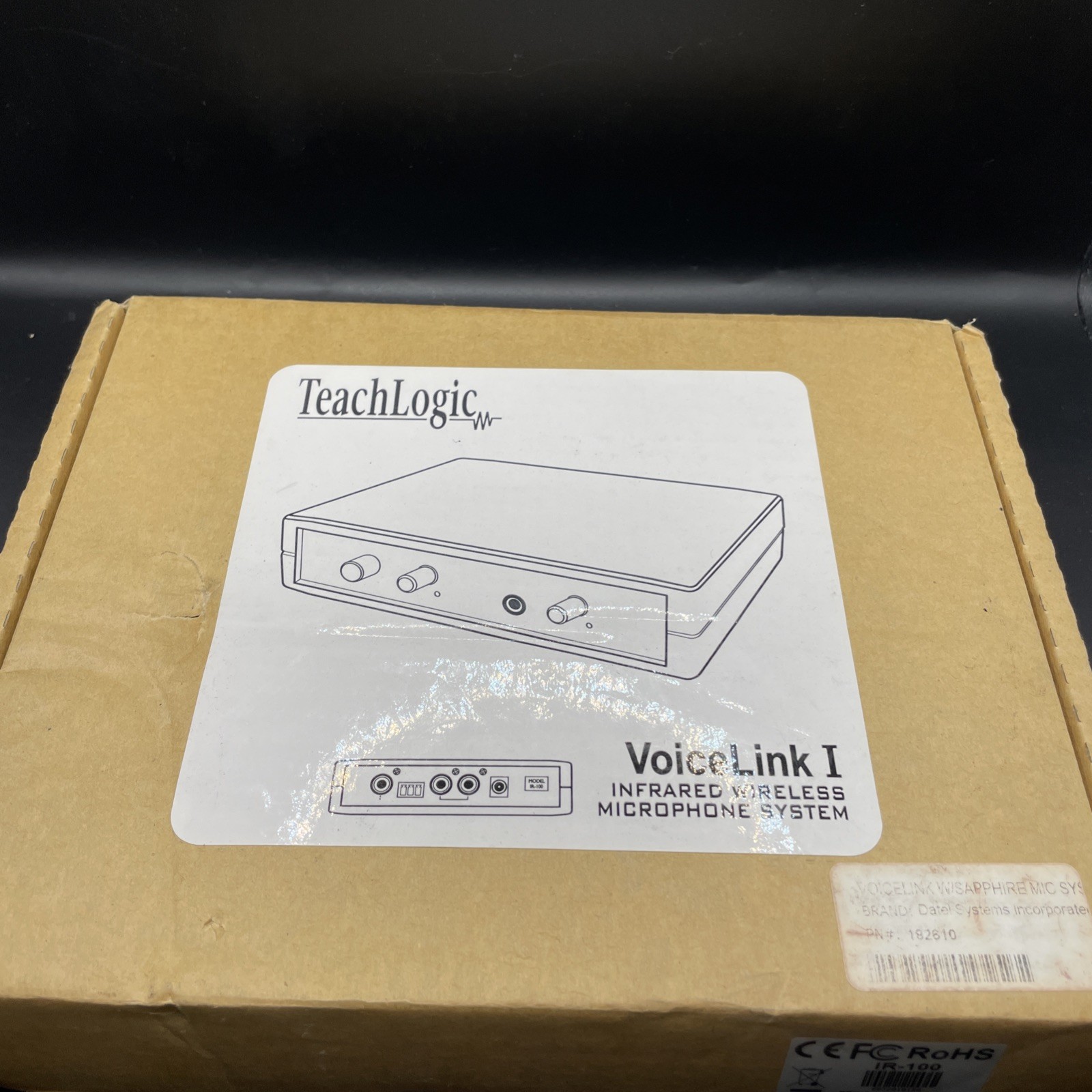 TeachLogic - VoiceLink 1 - IR-100 infrared wireless microphone system