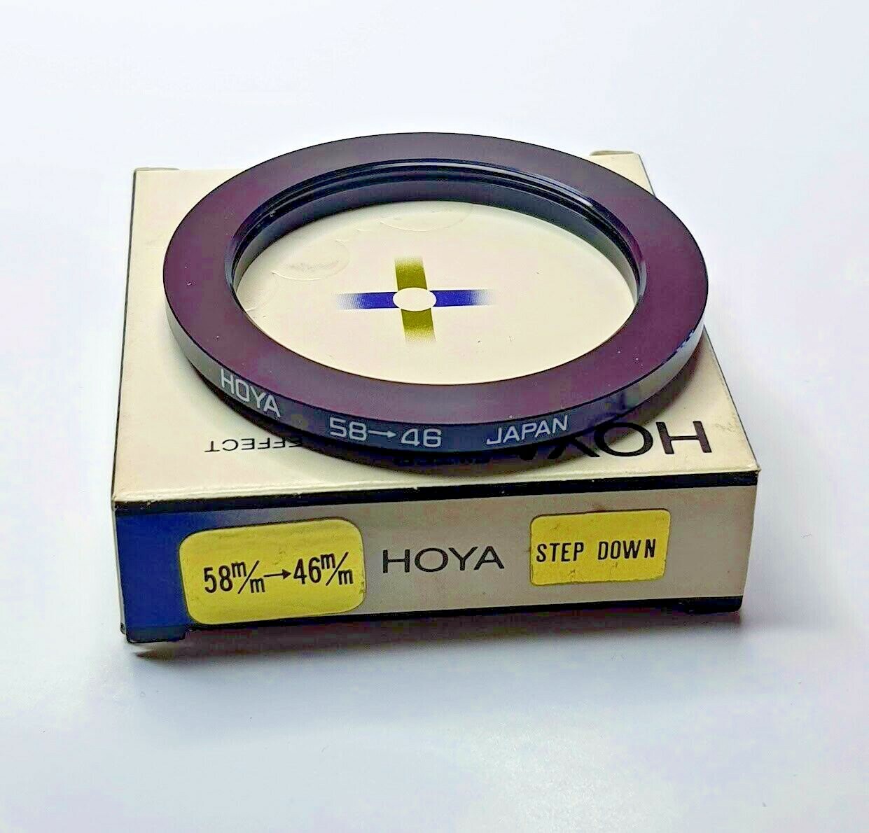 Hoya 58-46mm Step-Down Stepping Lens Filter Adapter Ring 58mm-46mm 58mm-46 58-46