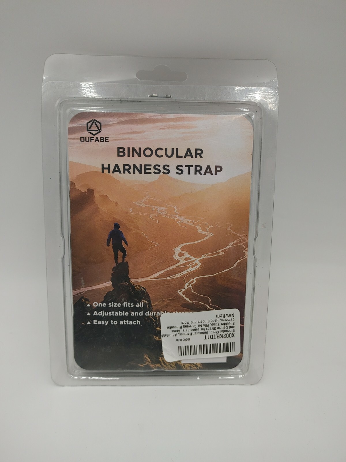 Optics Binocular Lycra, Nylon Harness / Strap - Black