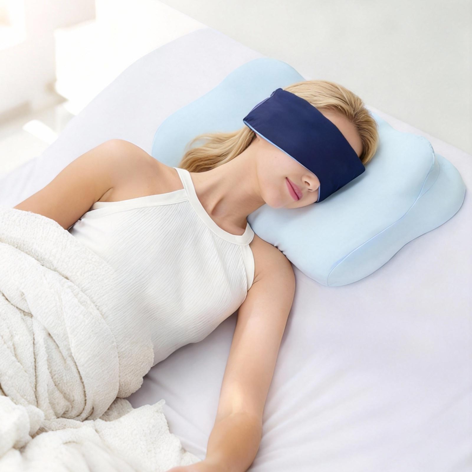 Ergonomic Memory Foam Pillow, Cervical Neck Support Pillow For Workers