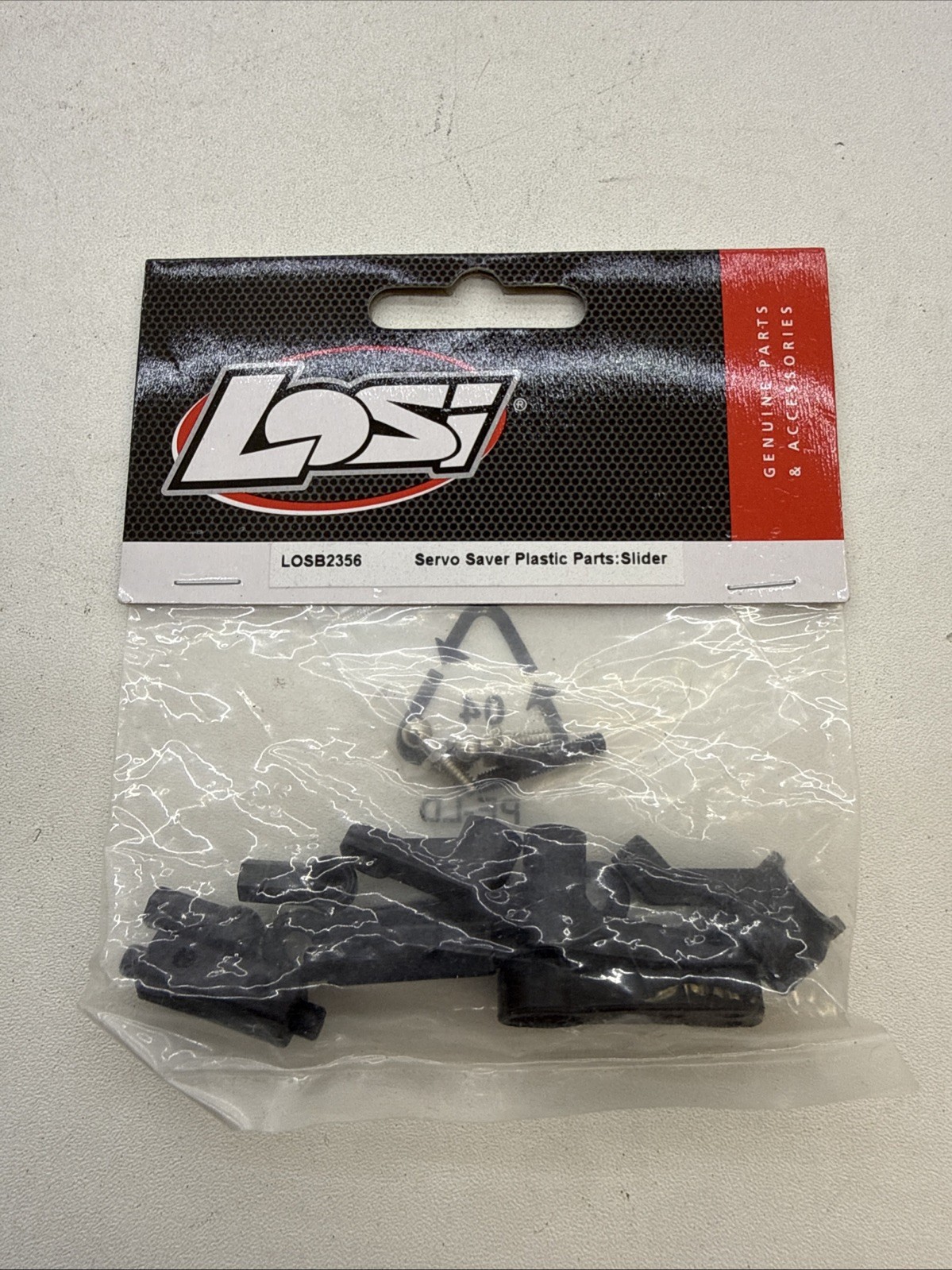Vintage Losi #LOSB2356 Servo Saver Plastic Parts: Slider, HR NIP B88