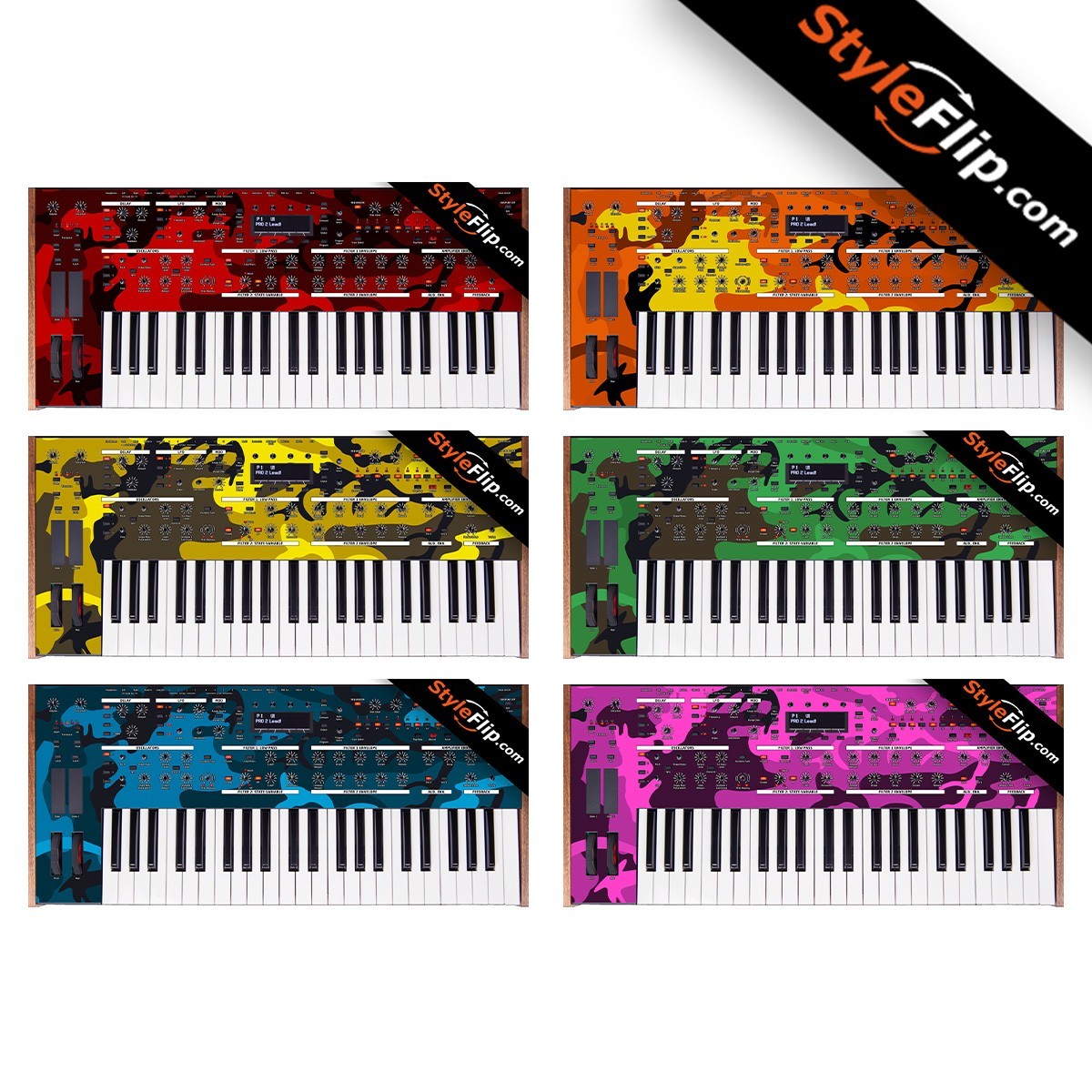 Dave Smith Pro 2 Skin | 6 Camo Designs | Protective Decal | StyleFlip