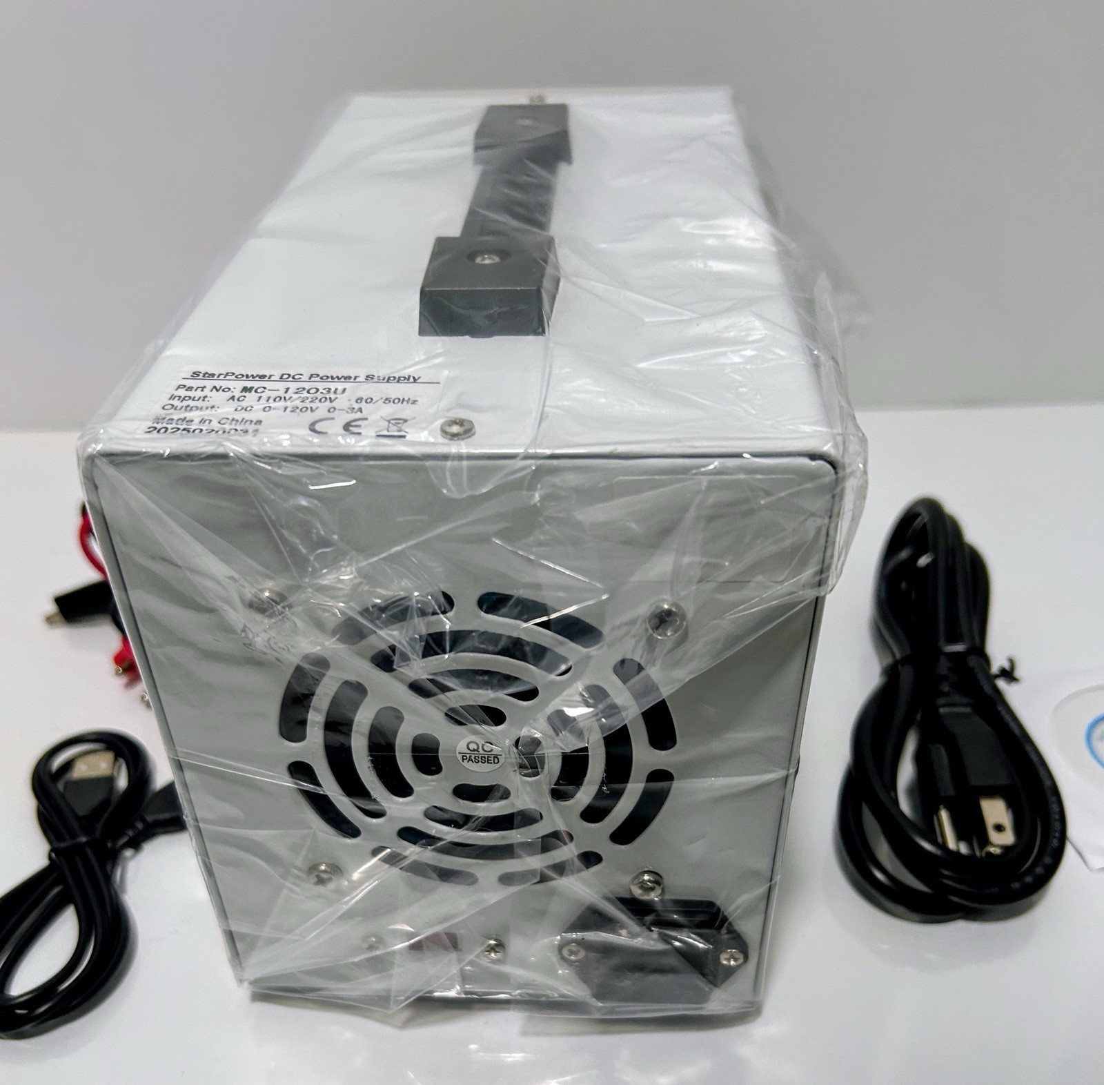 Precision 0-120V,0-3A Lab Grade Adjustable Switch Power Supply Regulated USB