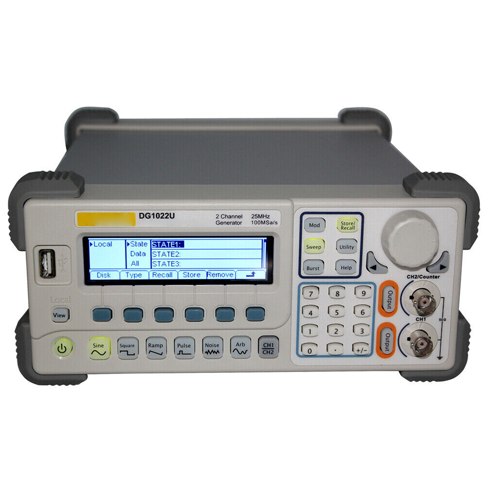 Arbitrary Waveform Function Generator 2 Output Channels DG1022U 25MHZ for RIGOL