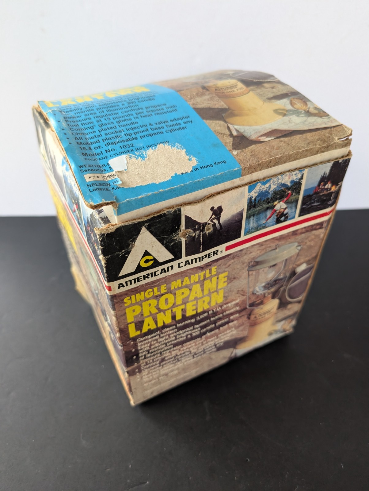 Vtg American Camper 1032 Single Mantel Propane Lantern Camping UNUSED IN BOX