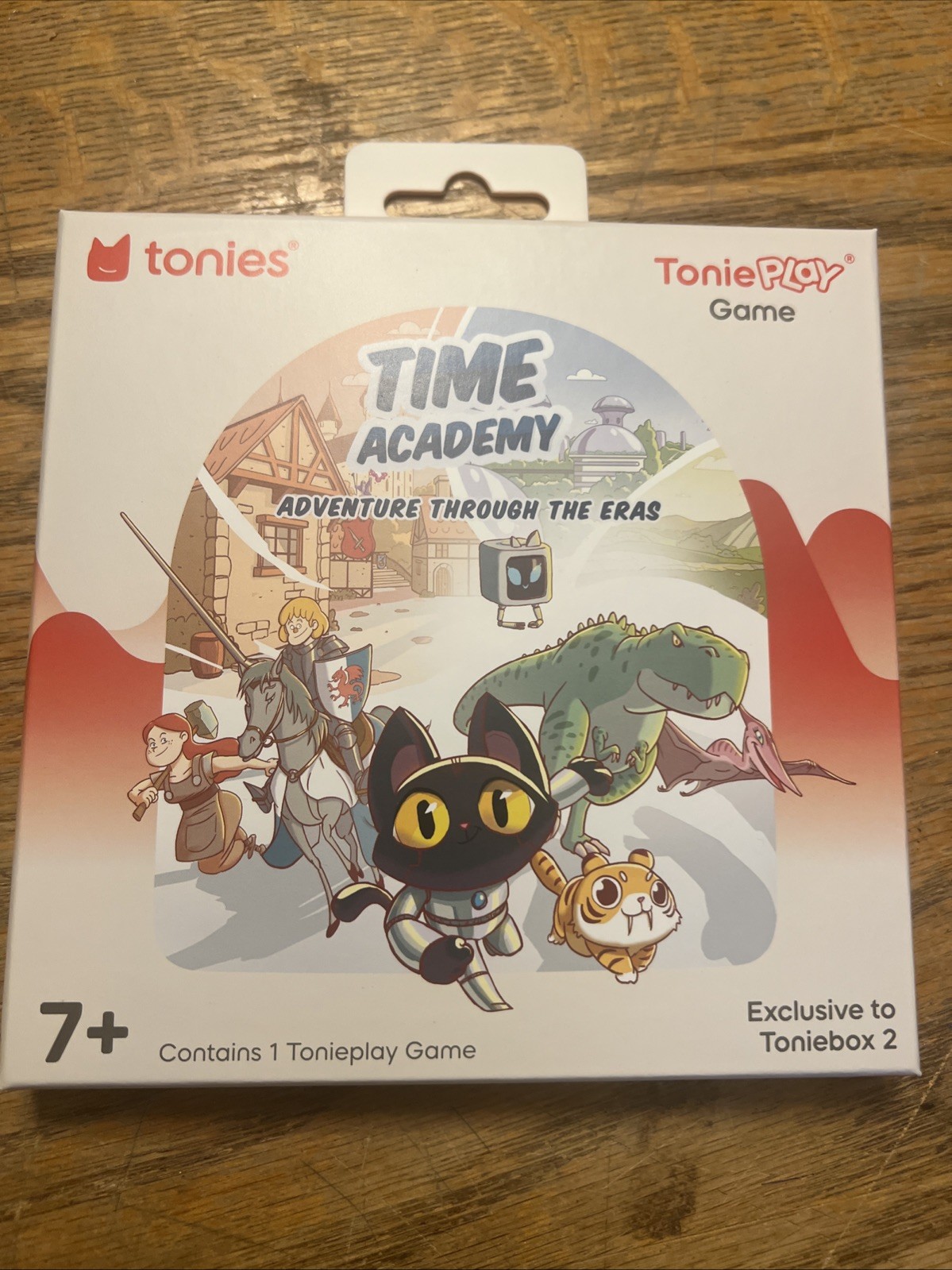 TONIES TONIEPLAY GAME TIME ACADEMY ADVENTURE THROUGH THE ERAS FOR Toniebox 2 NEW