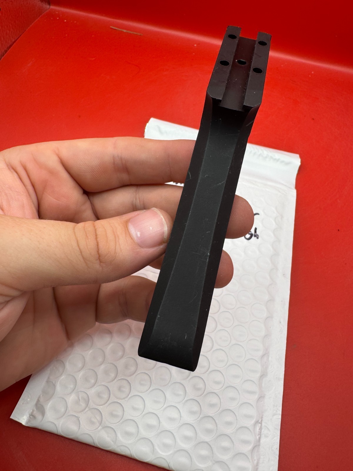 Nummech PB Automag/Autococker Frame Gas Through Drop Forward Black