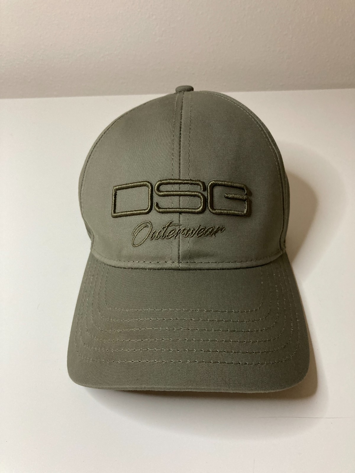 DSG Green Outdoors Baseball Cap DSG Logo One Size Fits All