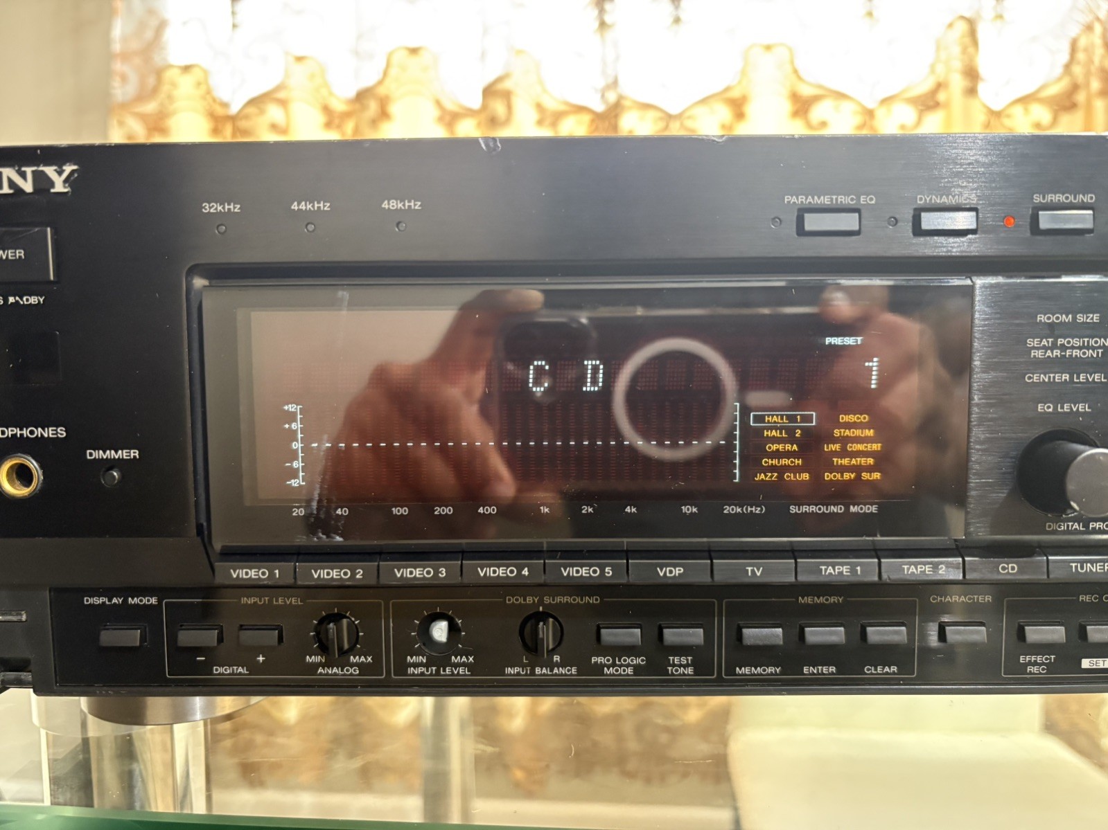 Sony TA-E1000ESD Digital Processing Control Amplifier