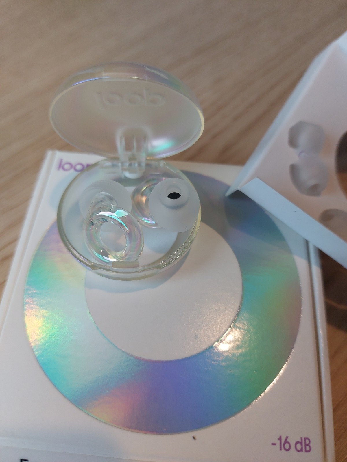 SEALED Loop Earplugs Iridescent Light Engage Official Genuine Transparentrainbow