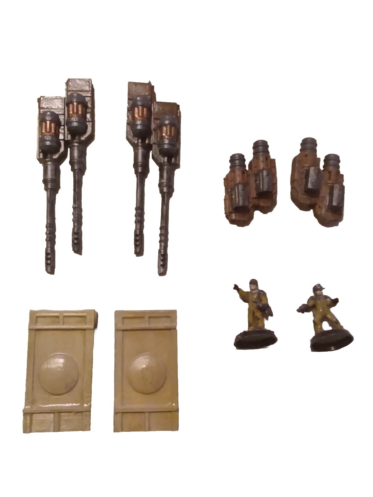 Warhammer 40K Armoured 3 In 1 Custom Support Tank Conversion: Magnetized Weapons