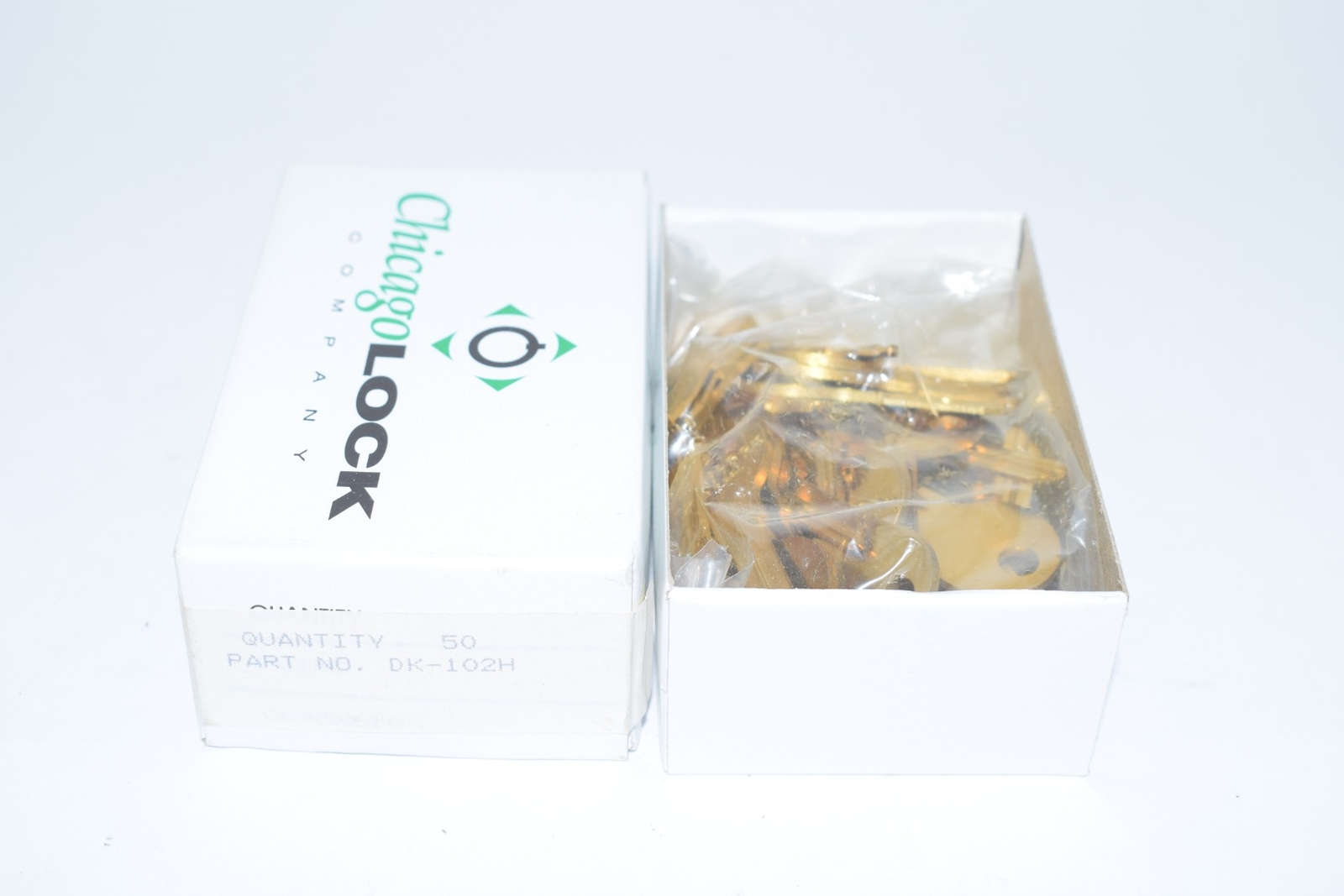 Pack of 50 NEW Chicago Lock DK-102H Key Blank Locksmith