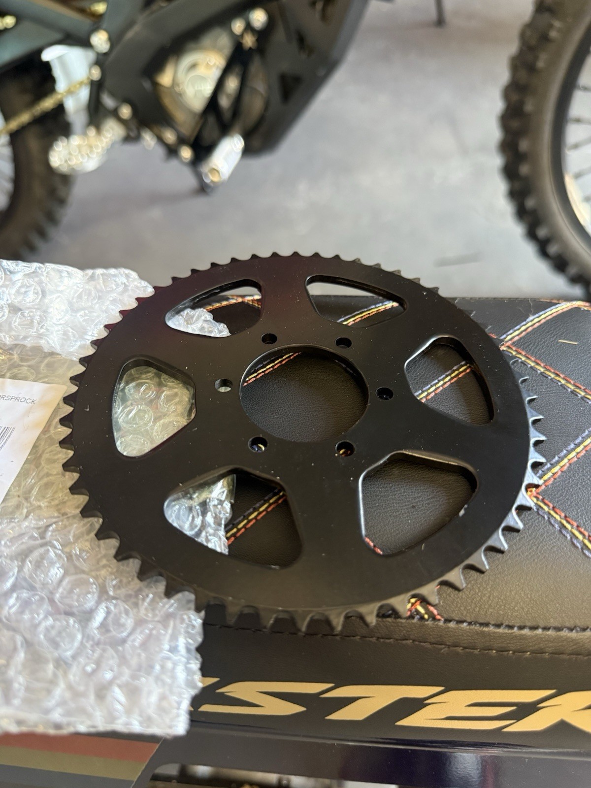 Ebox Dragster Rear Sprocket Chain Ring 55T Mini Bike Sprocket Electric Bike