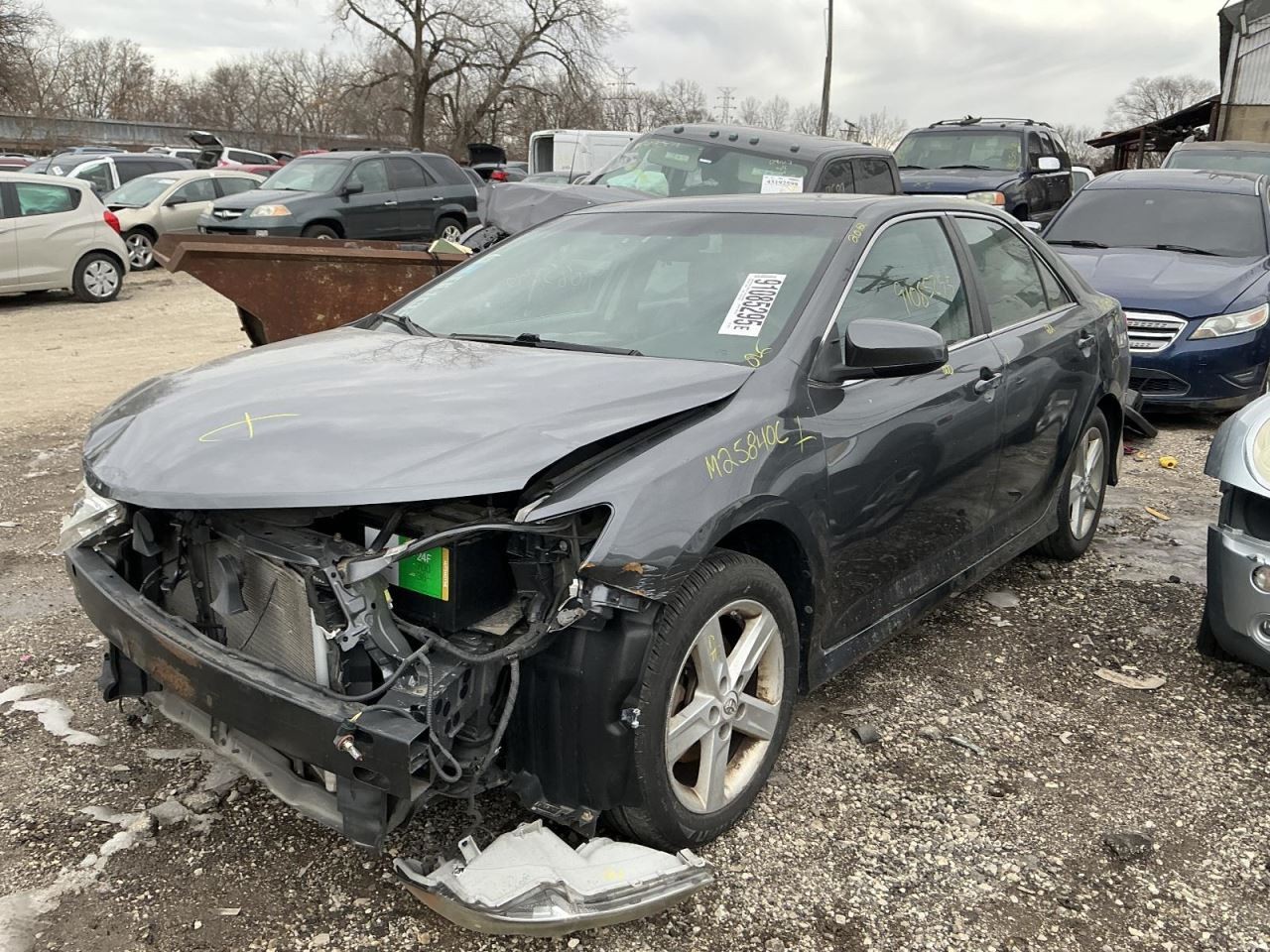 Chassis ECM  Control Under Console VIN F Fits 12 CAMRY 876891