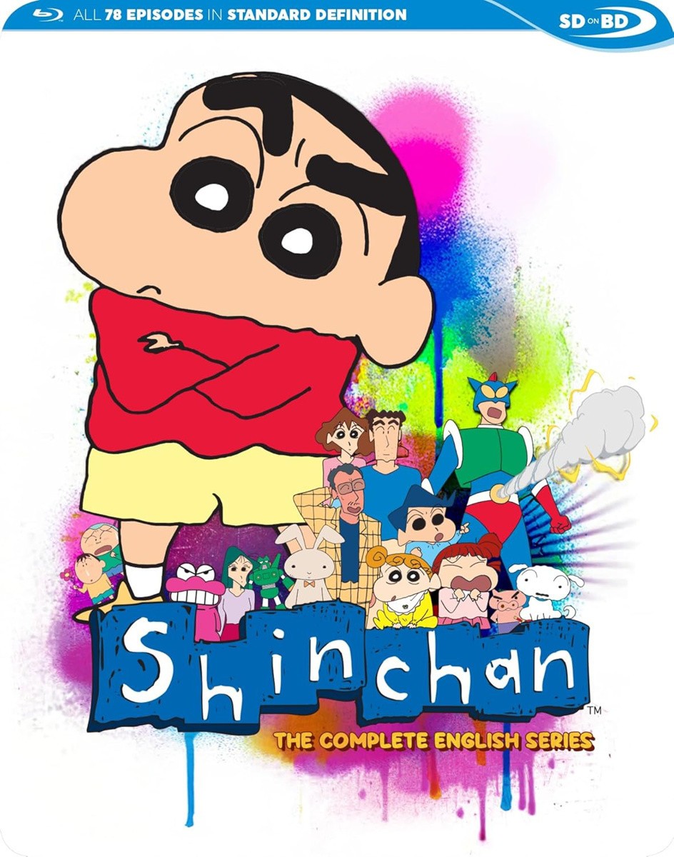 Shin Chan The Complete English Series BLURAY w/ Slipcover