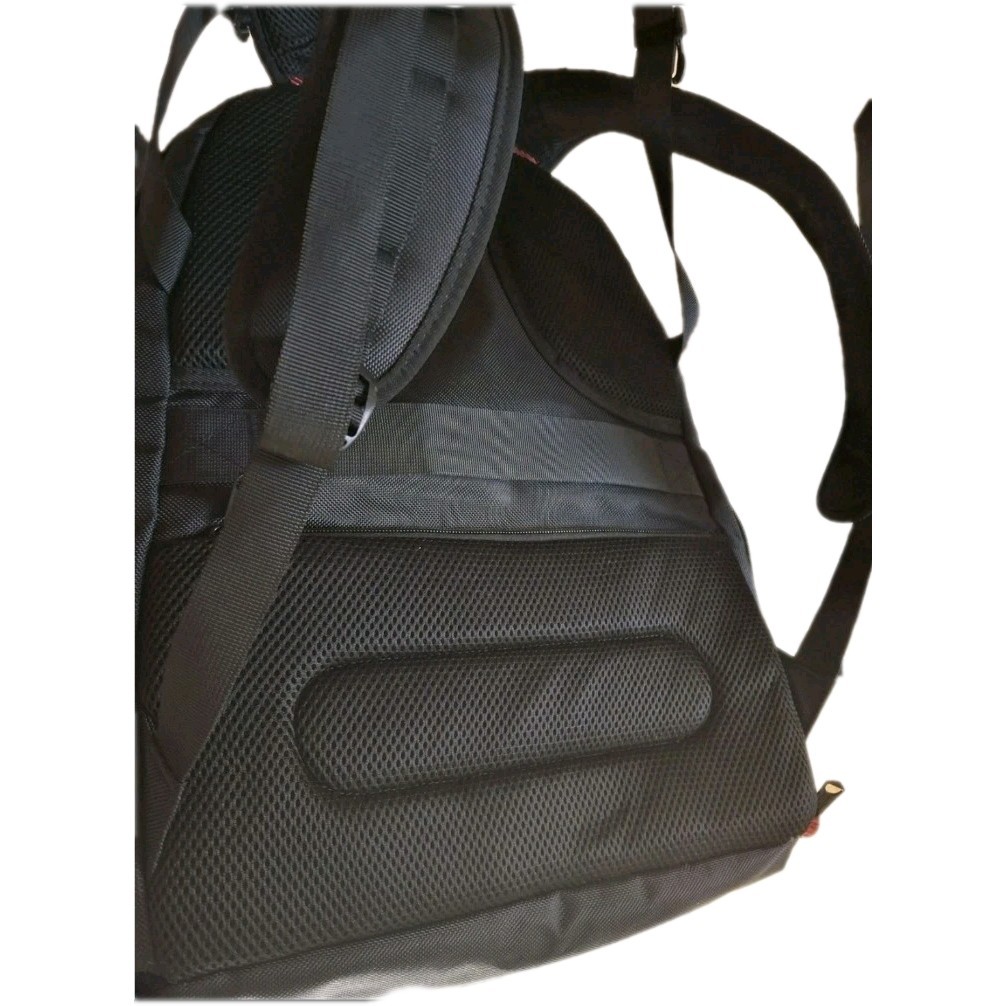 Yorepek Black/Gray Laptop Backpack 17" Padded Multiple Compartments