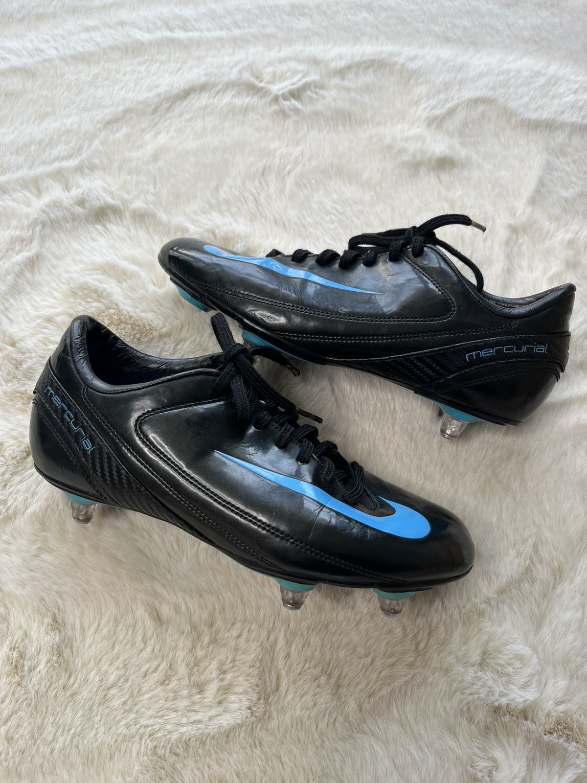Nike Mercurial Veloci SG Vintage Football Boots Sz 7 US | 6 UK | 40EU 317895-041