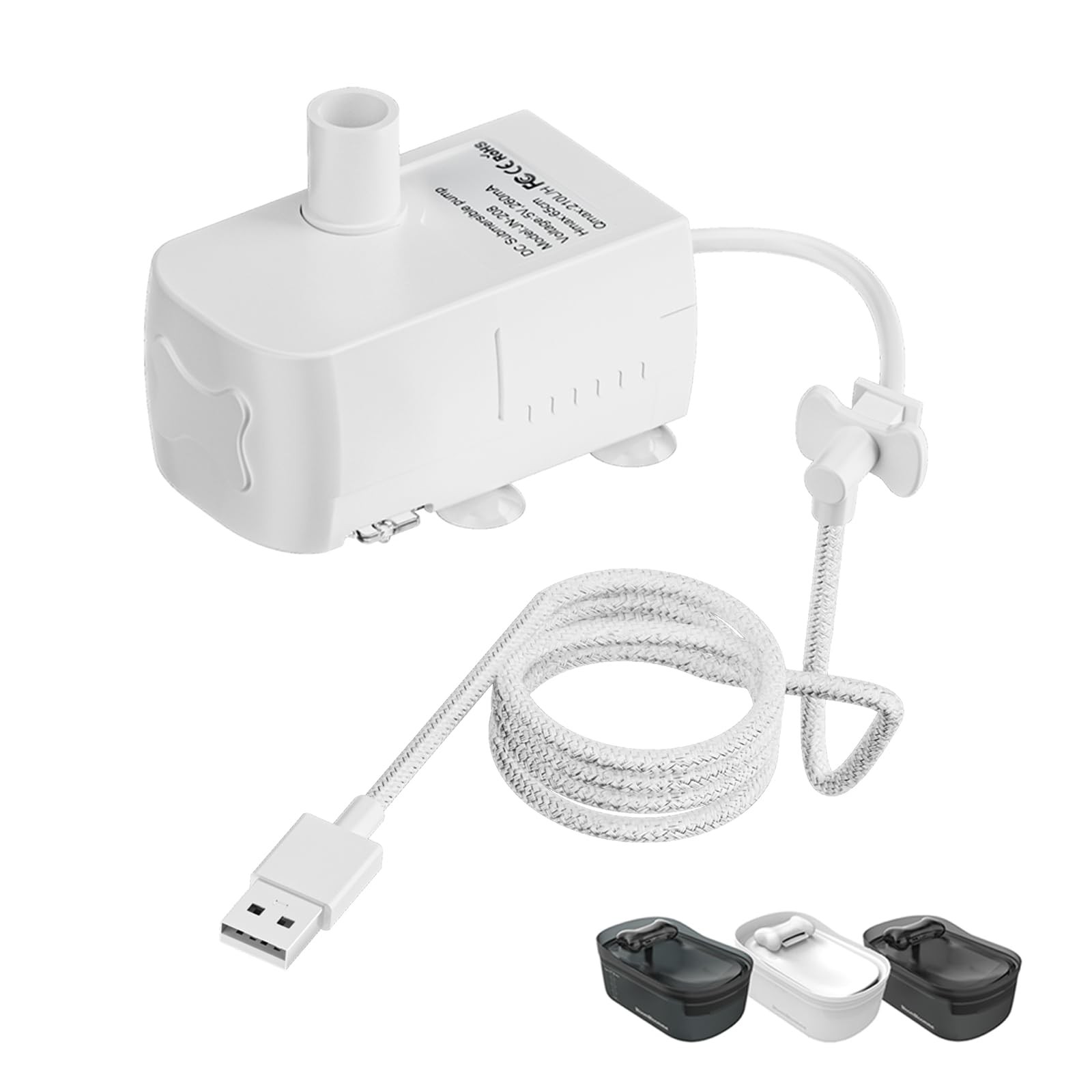 Replacement Pump for 2.3gal/300oz Large Dog Water Fountain 6 Foot Power Cord
