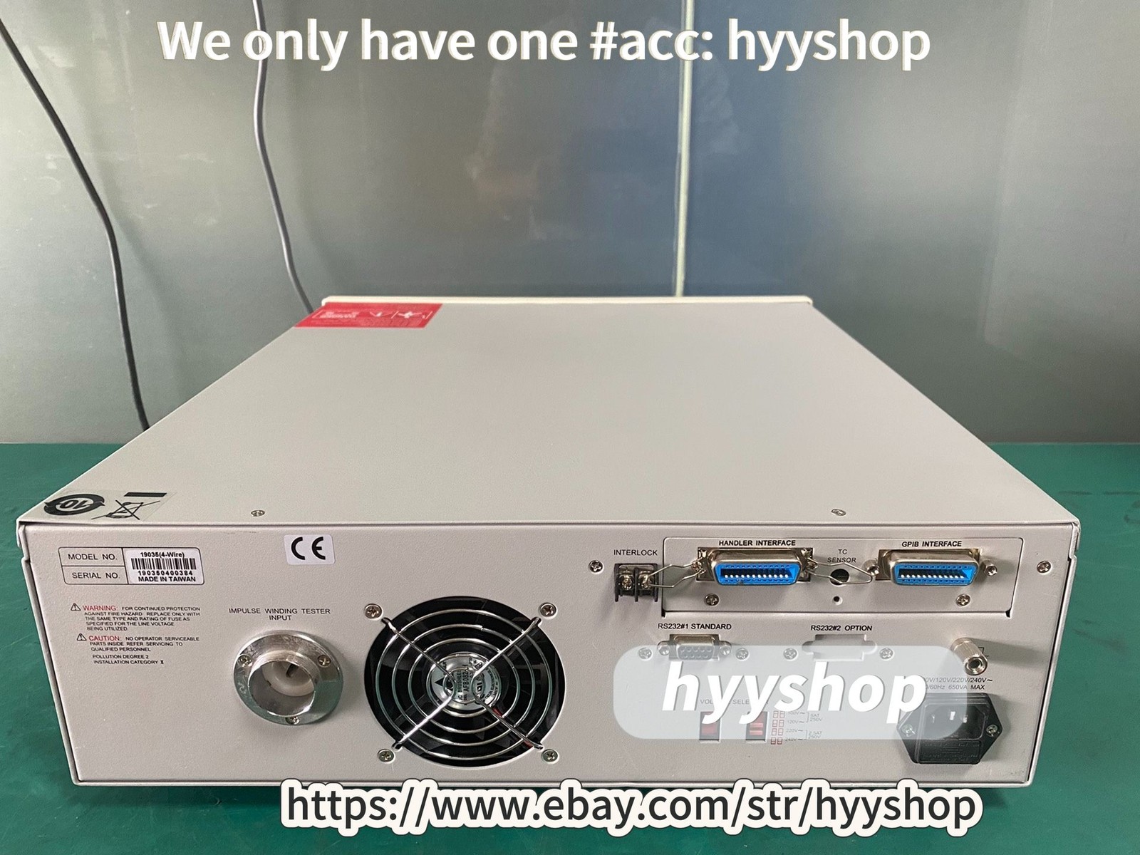 1PC CHROMA 19035 with test line/hyy