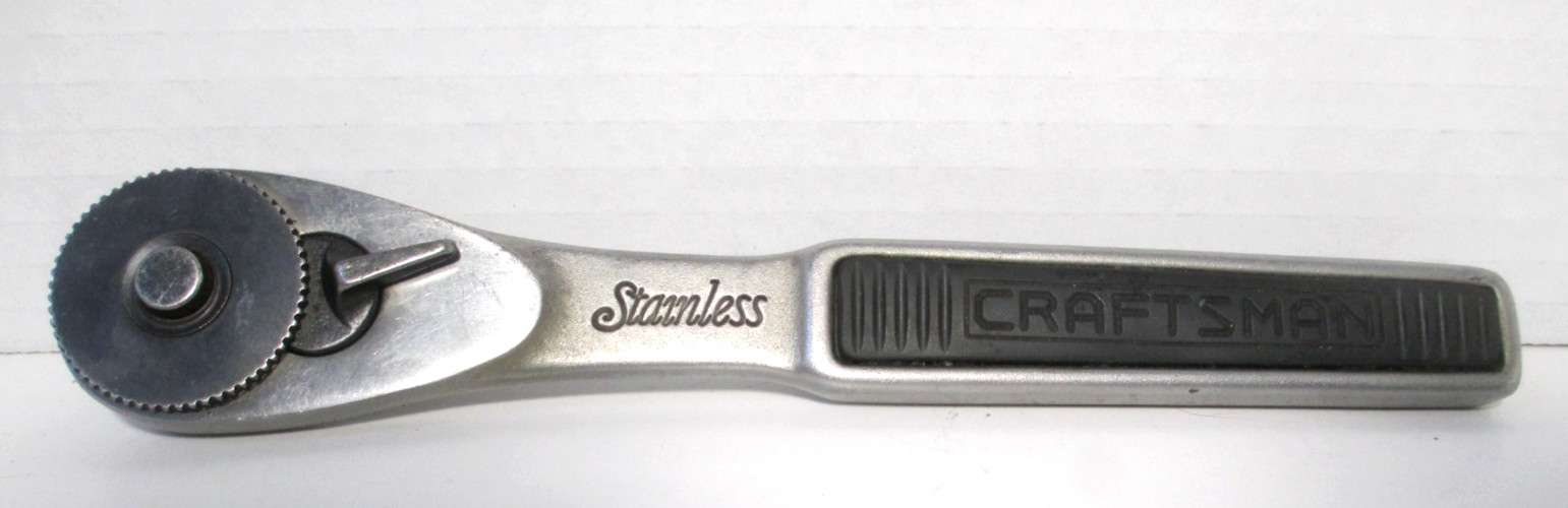 Craftsman STAINLESS Quick Release 3/8” Ratchet 43762