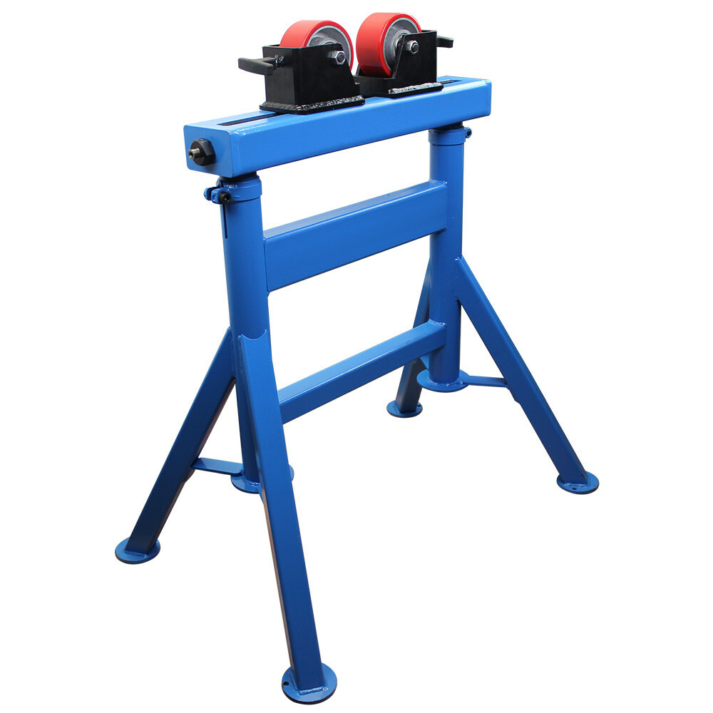 Adjustable 29"-43"H Tube Pipe Roller Support Stand Welding Positioner Fits 1/2"