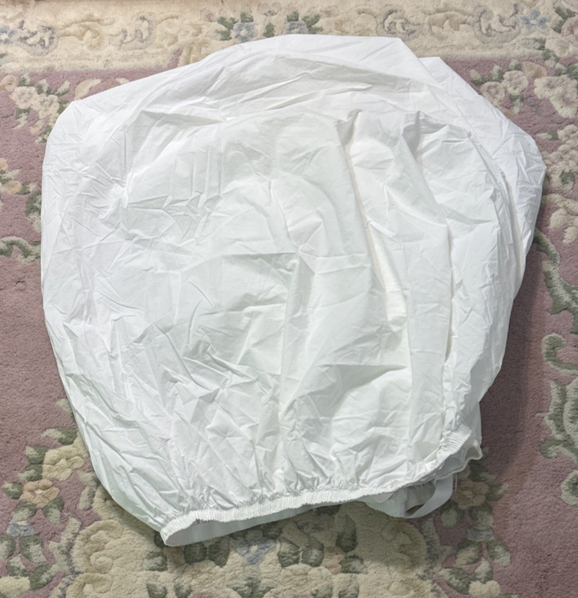 One Bed Fitted Sheet TWIN 100% Cotton Deep Pocket With Corner Strap