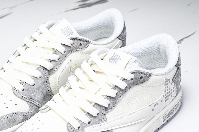 AJ 1 Retro Low OG SP Collab White/Gray DM7866-048 Men's Shoe Sizes 4-11