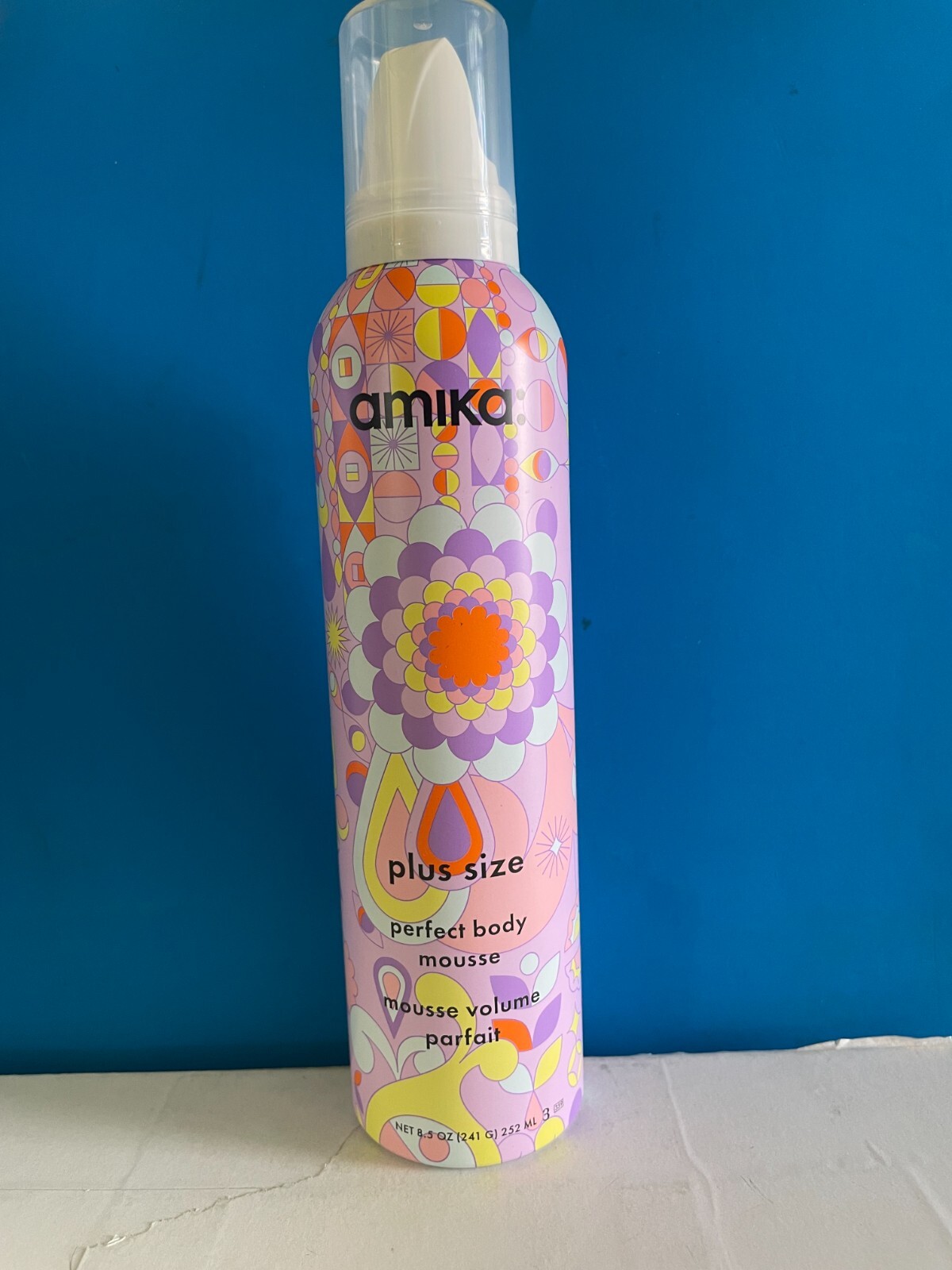 Amika Plus Size Perfect Body Mousse 8.5oz  New & Authentic