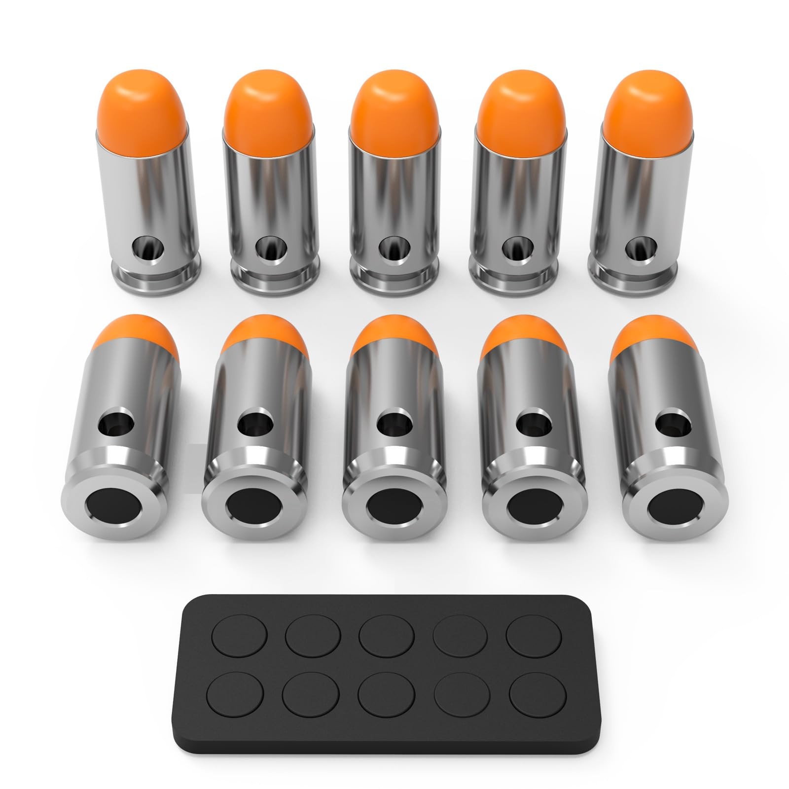 45acp Snap Caps Training Dummy Rounds Practice Safe Loading Firing Close to R...