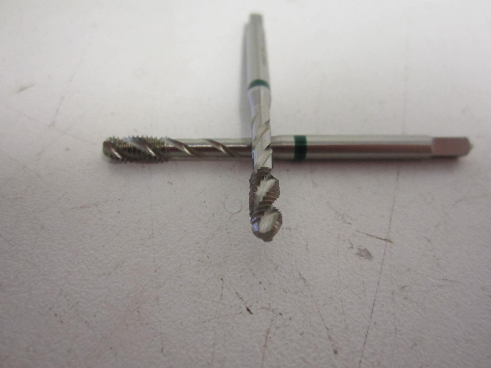 6-40 HSSE 2B UNF Green Band Modified Bottoming Chamfer Carbon Steel Tap - Qty 2