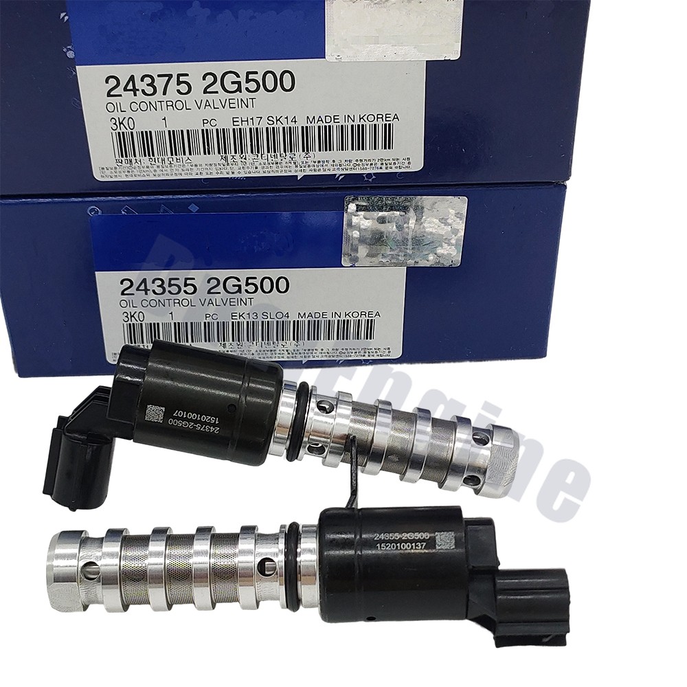 NEW24355-2G500 24375-2G500 x 2X Oil Control Valve For Hyundai KIA 08-16 2.0L2.4L