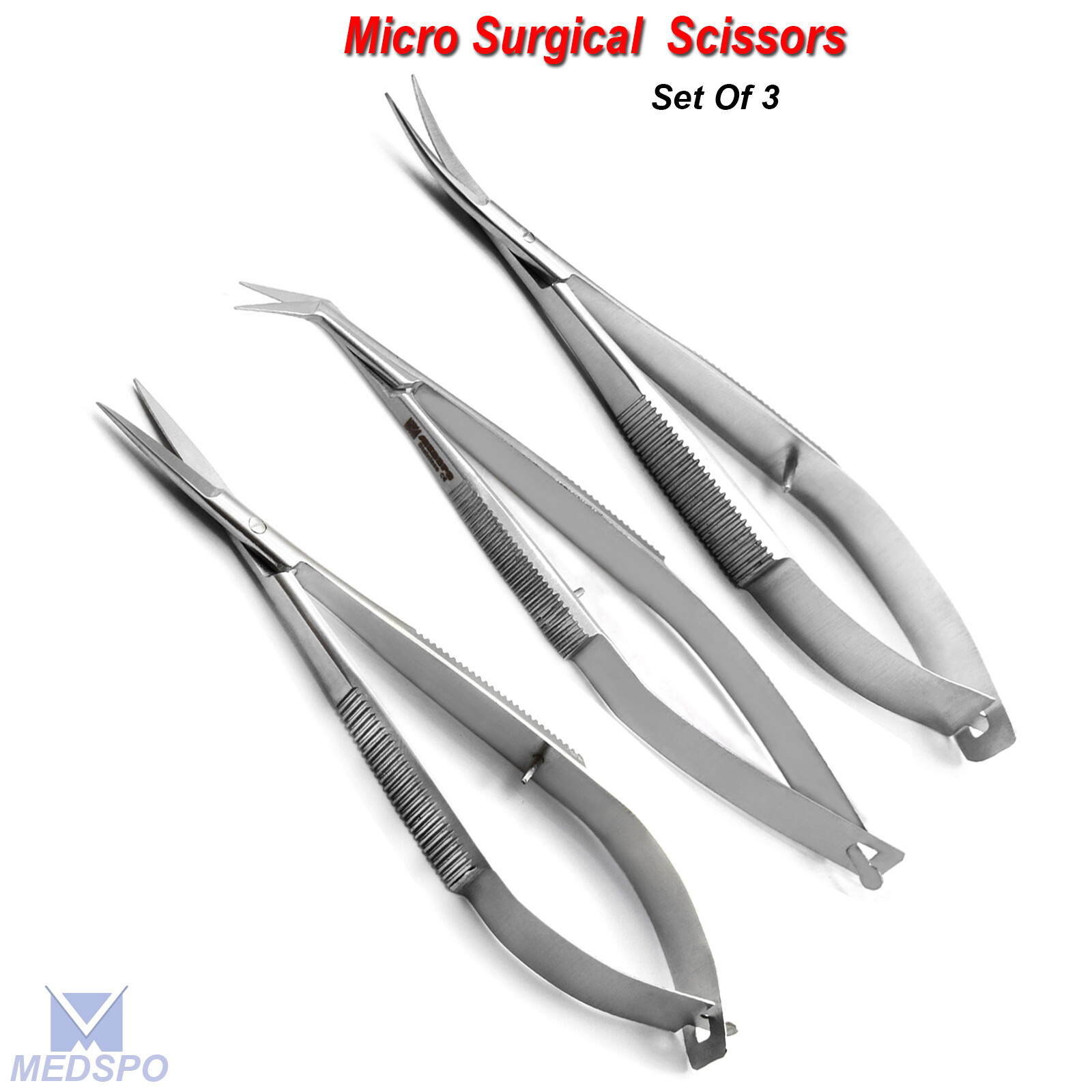 Noyes Micro Spring Scissors Ophthalmic Surgery Shears Microsurgery Instruments