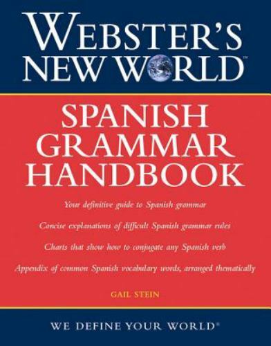 Webster's New World Spanish Grammar Handbook, 1st Edition - Paperback - GOOD