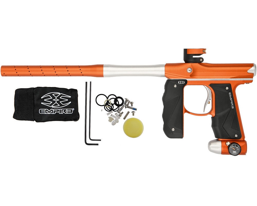 Empire Mini GS Paintball Marker- Tangerine/White