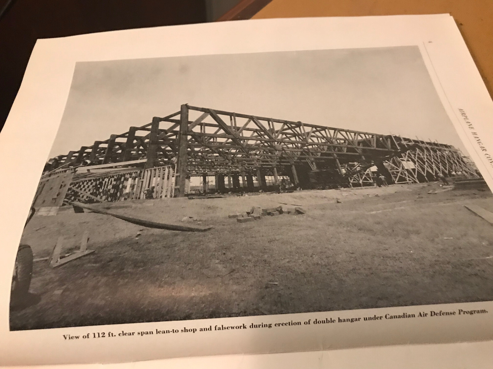 1941 Airplane Hangar Construction Manual