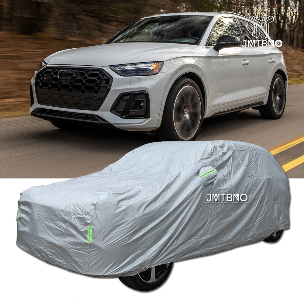 Car SUV Cover Outdoor UV All Weather Protect Silver For Audi SQ5 Sportback 14-23
