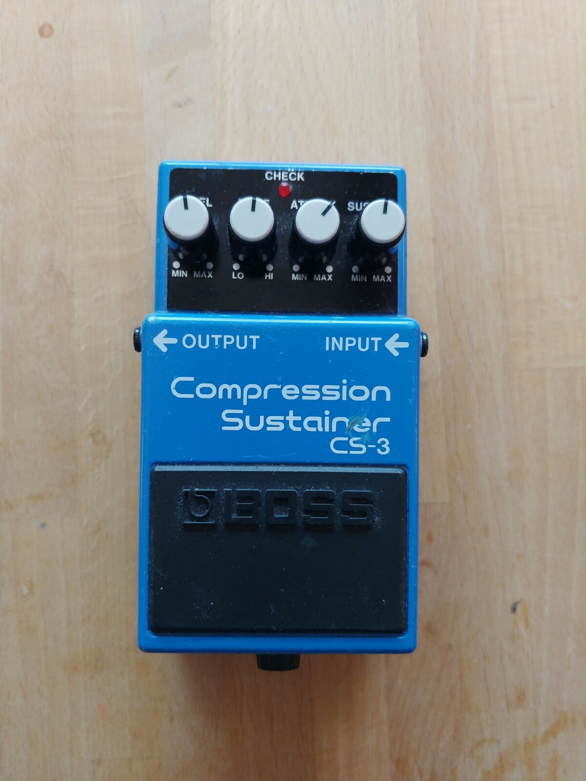 Boss CS-3  Compression Sustainer pedal