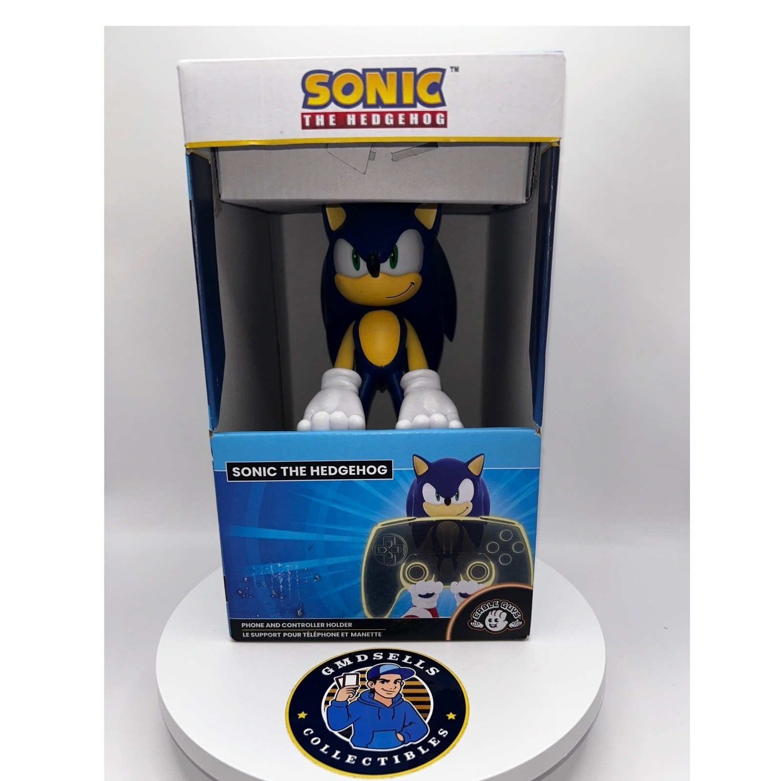 Sonic the Hedgehog Cable Guy Phone and Controller Holder EXG Pro SEGA Figure New