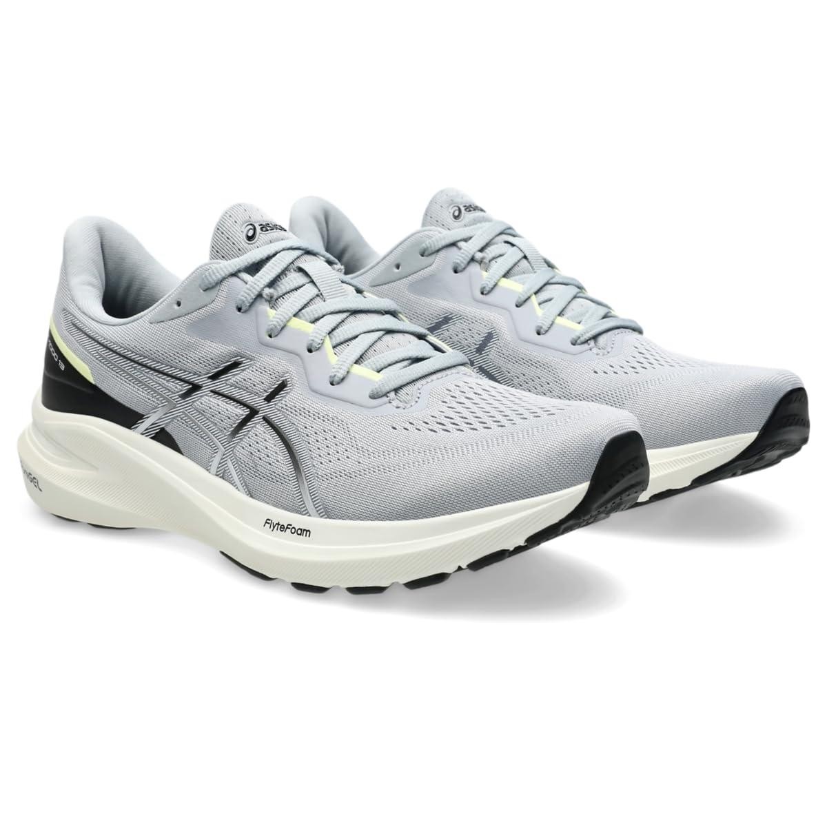 ASICS Mens' GT-1000-13 Running Shoes - Piedmont Grey/Black
